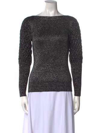 Sachin + Babi Bateau Neckline Long Sleeve Sweatshirt