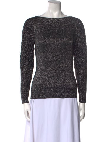 Sachin + Babi Tops Bateau Neckline Long Sleeve Sweatshirt XS