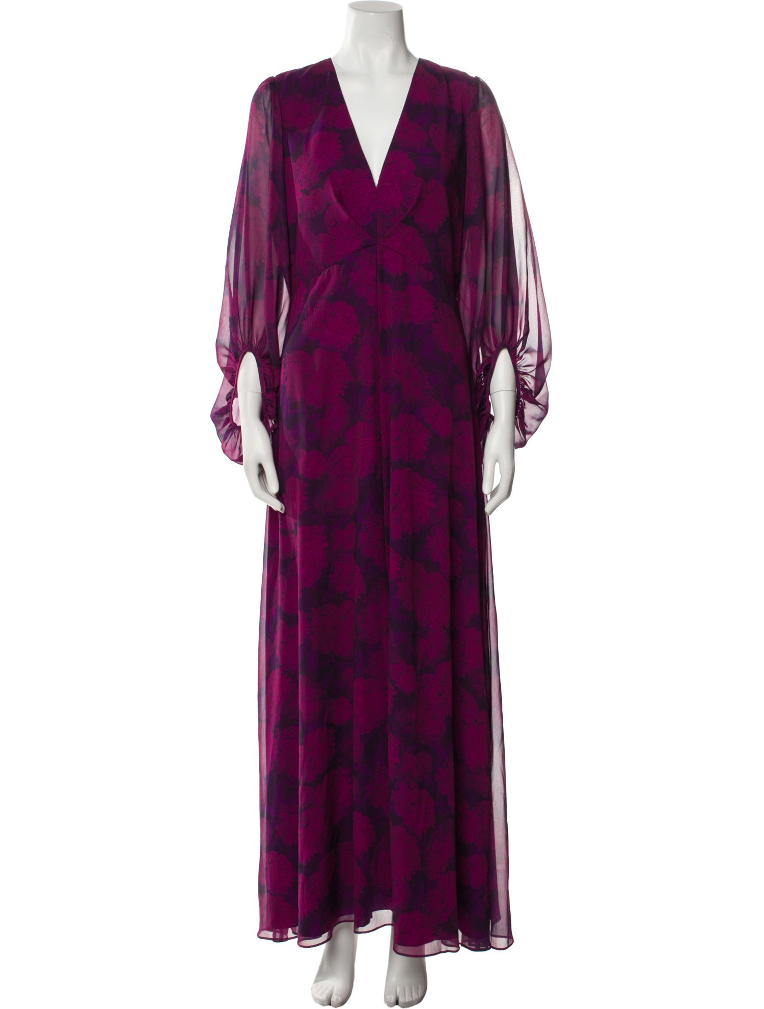 Sachin + Babi Tie-Dye Print Long Dress
