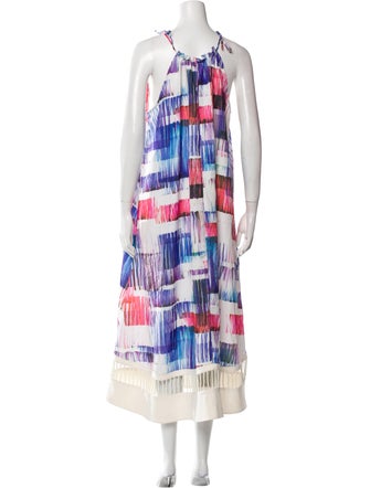 Sachin + Babi Printed Long Dress