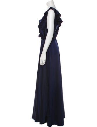 Sachin + Babi V-Neck Long Dress
