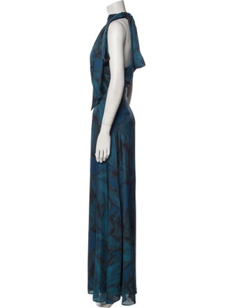 Sachin + Babi Printed Long Dress