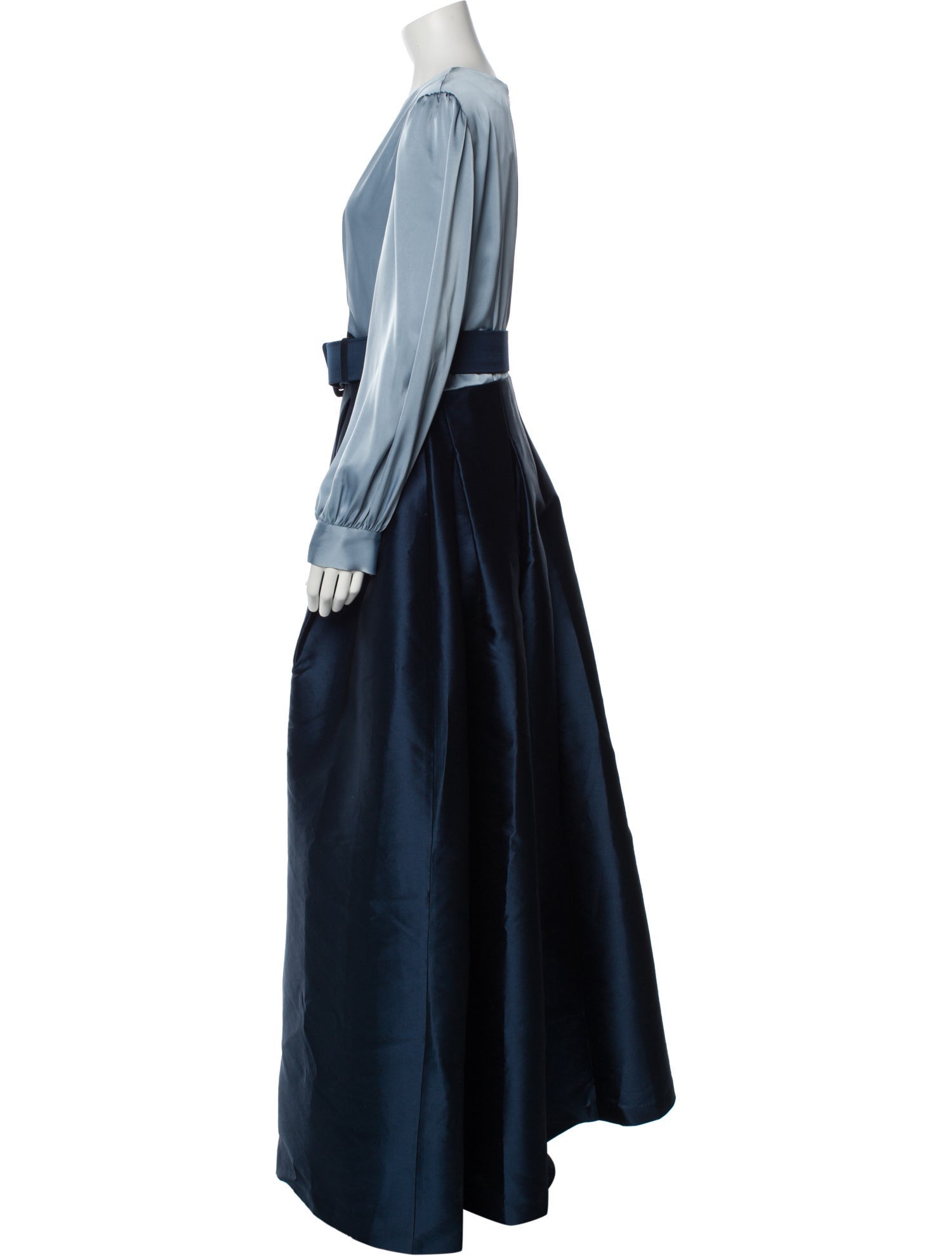 Sachin + Babi Plunge Neckline Long Dress w/ Tags