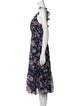 Sachin + Babi Floral Print Midi Length Dress