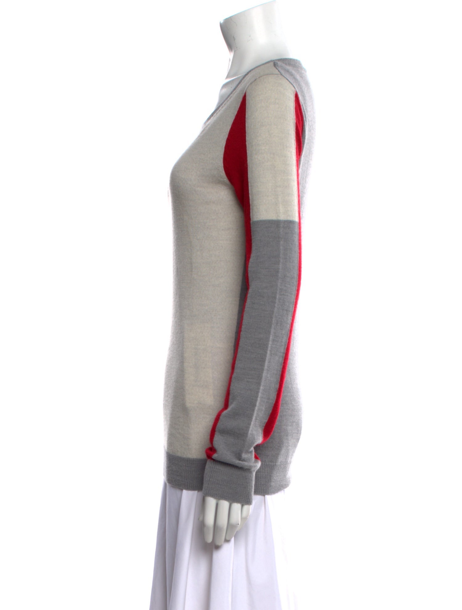 Sachin + Babi Wool Colorblock Pattern Sweater