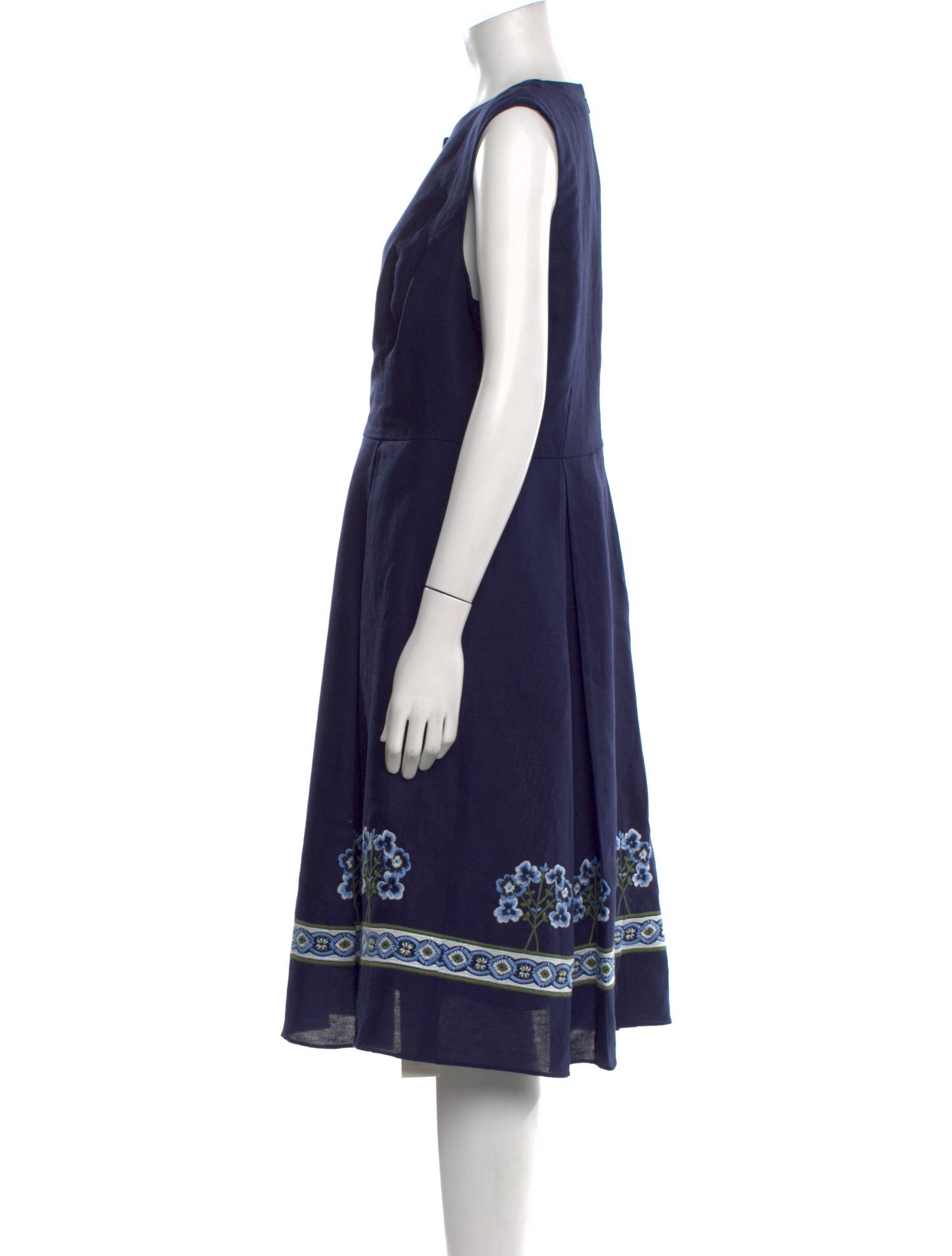 Sachin + Babi Crew Neck Knee-Length Dress