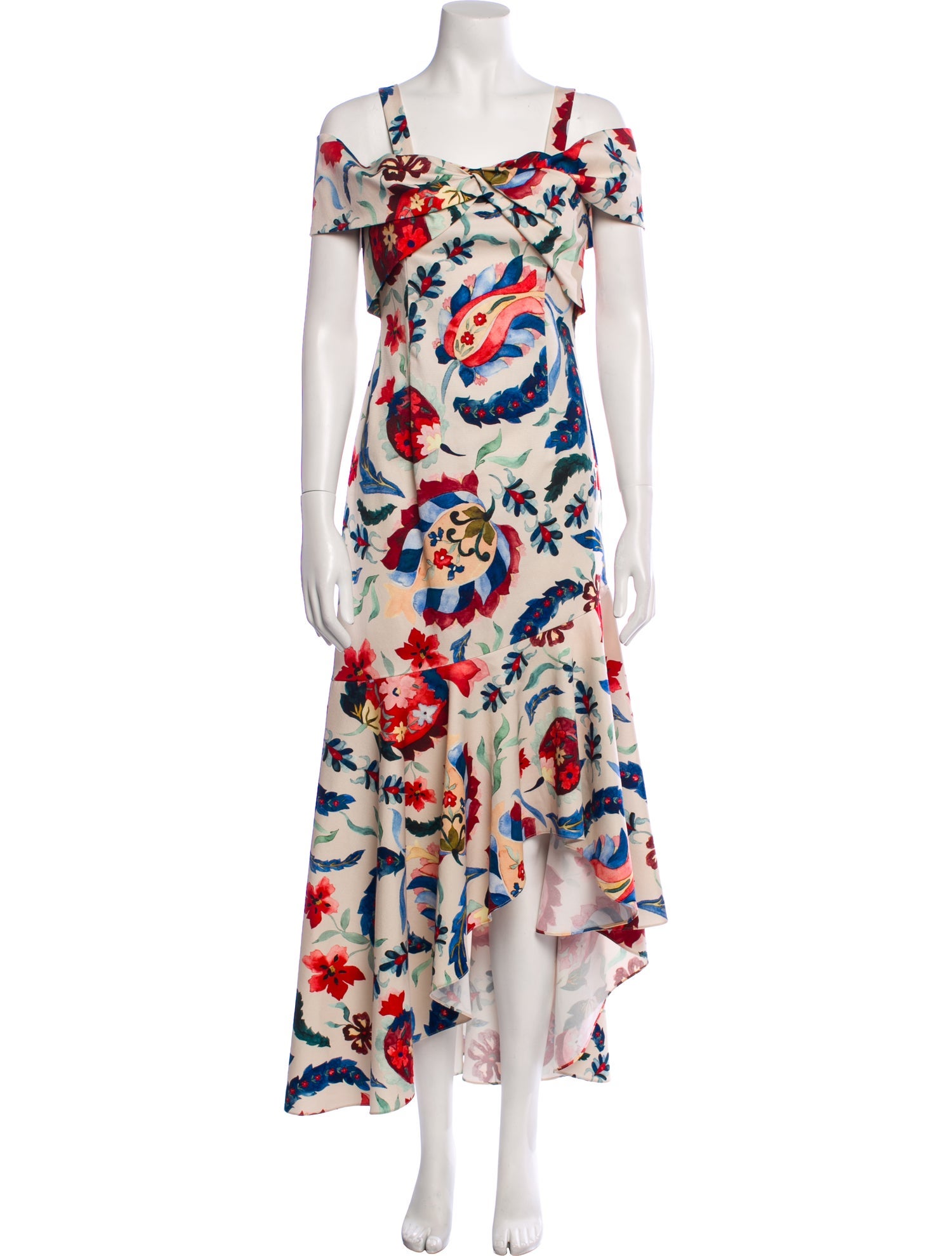 Sachin + Babi Floral Print Long Dress