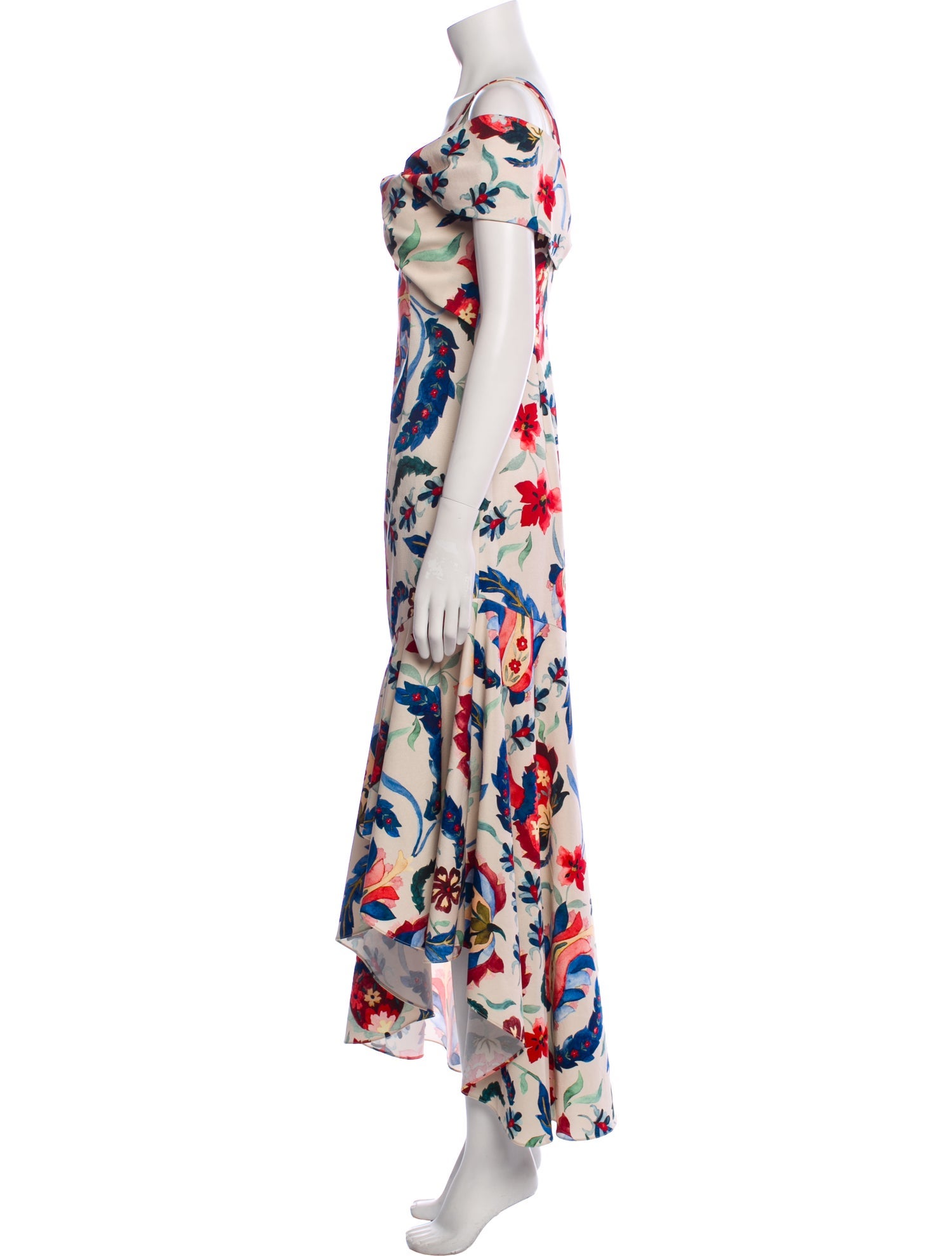 Sachin + Babi Floral Print Long Dress