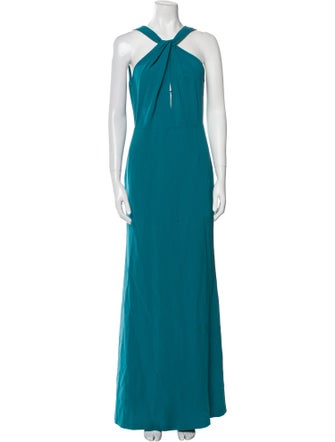Sachin + Babi Halterneck Long Dress