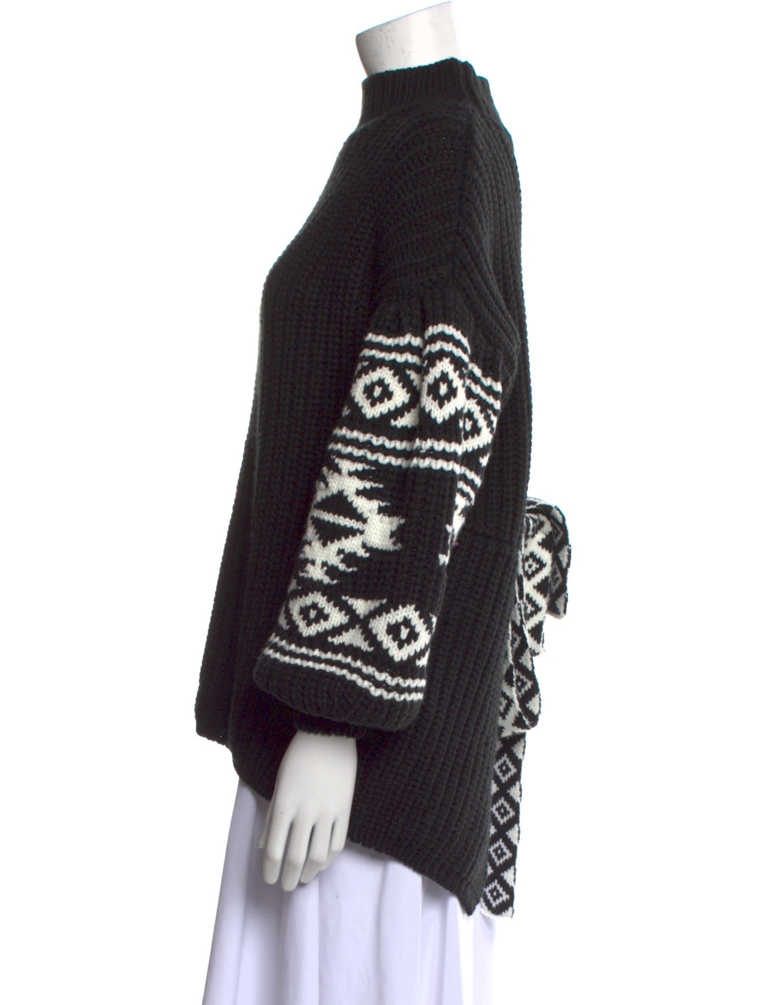 Sachin + Babi Printed Mock Neck Sweater