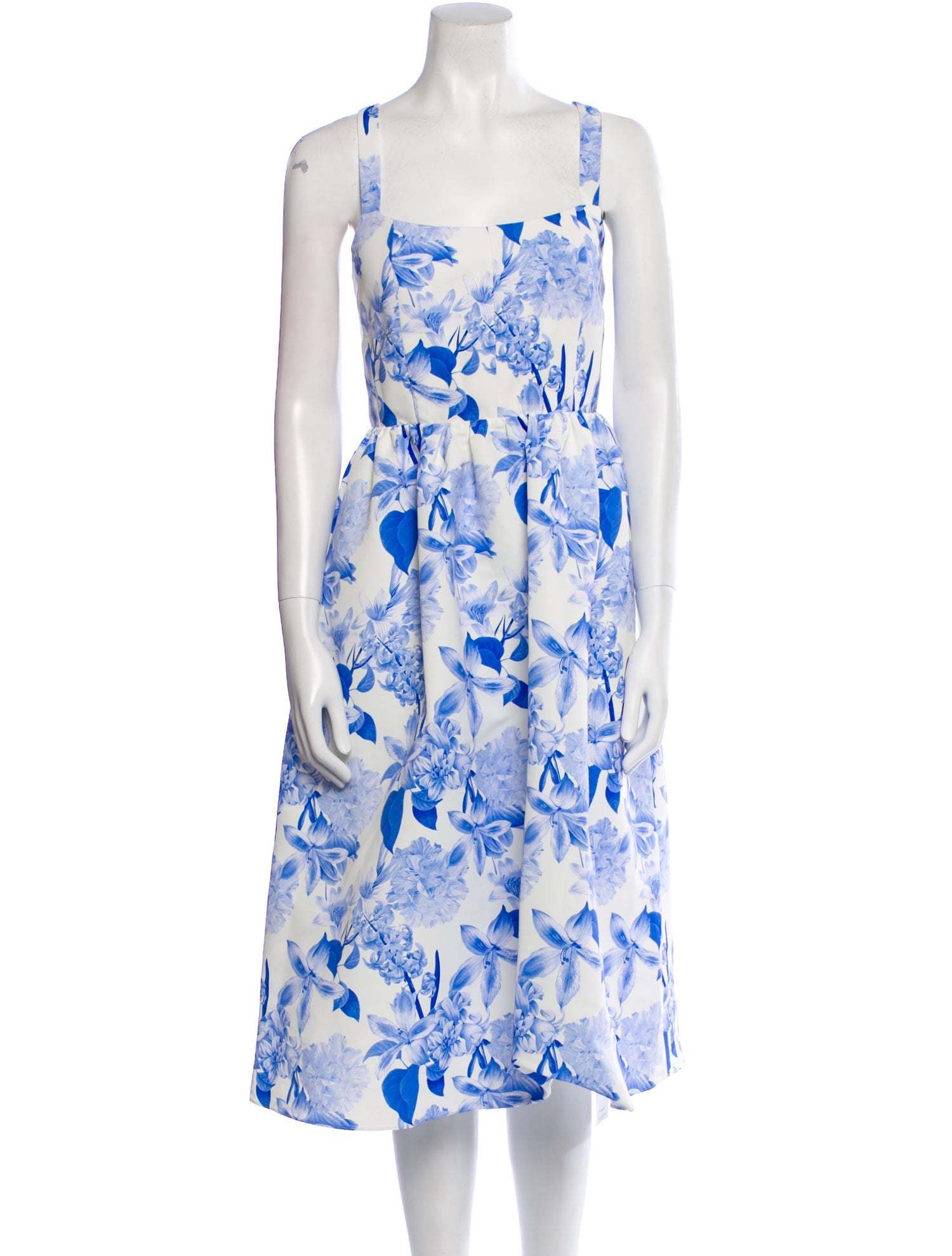 Sachin + Babi Floral Print Midi Length Dress w/ Tags