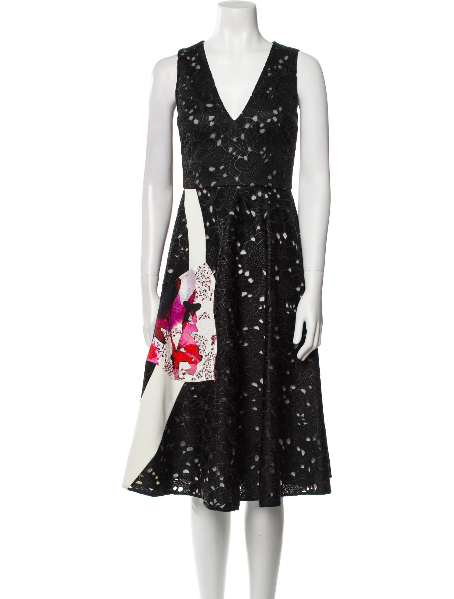 Sachin + Babi Printed Midi Length Dress w/ Tags