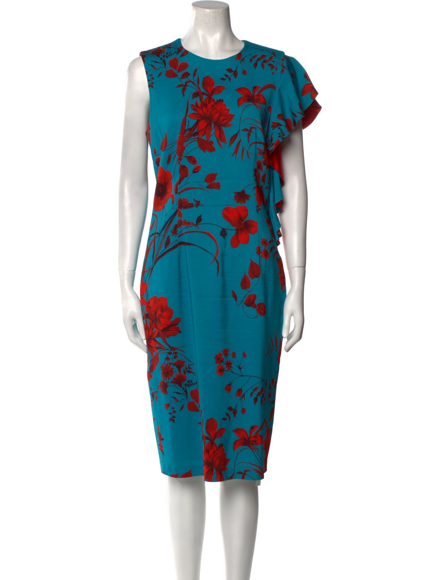 Sachin + Babi Printed Midi Length Dress