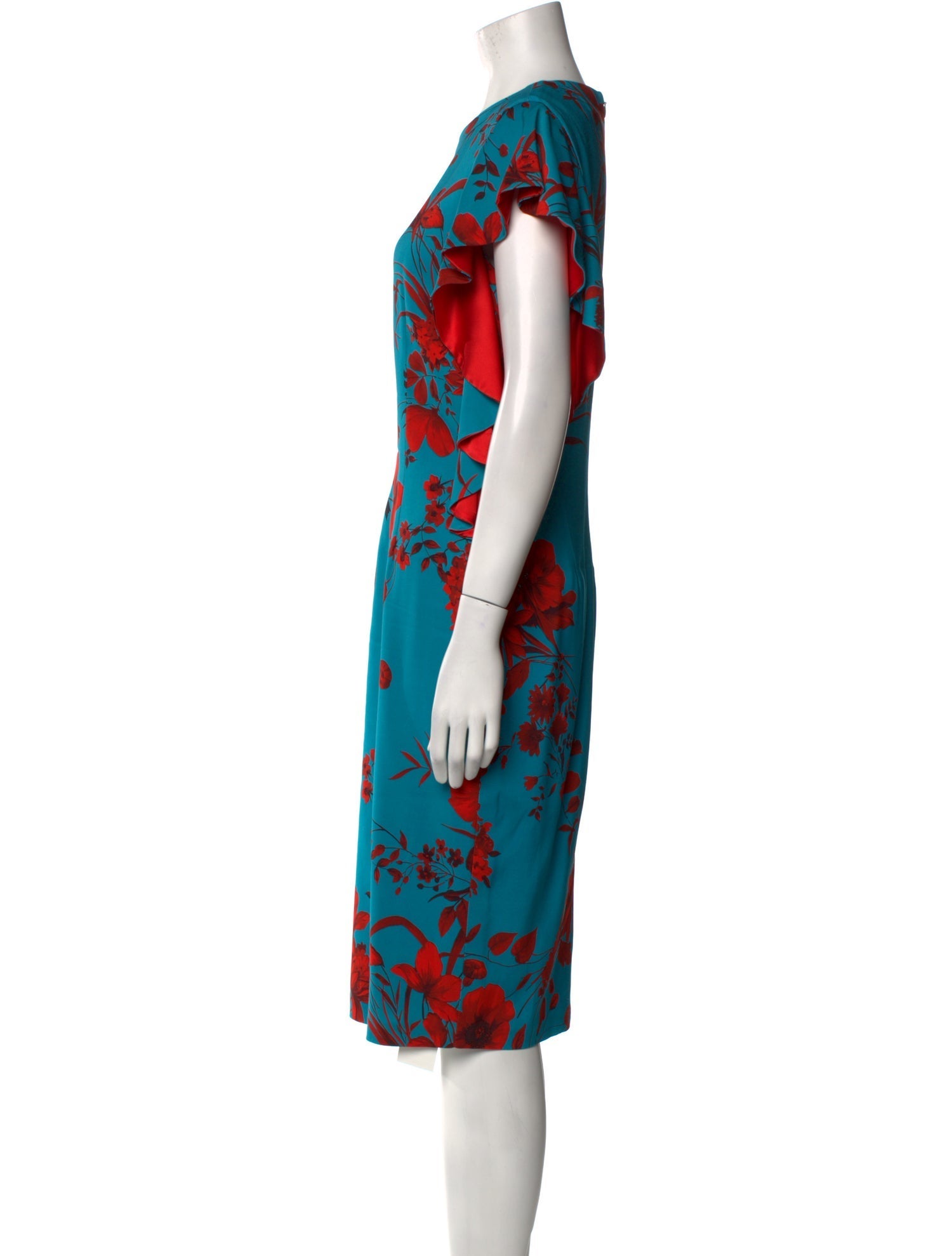 Sachin + Babi Printed Midi Length Dress