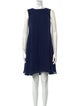 Sachin + Babi Bateau Neckline Mini Dress