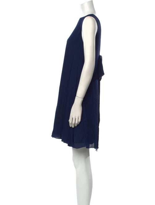 Sachin + Babi Bateau Neckline Mini Dress
