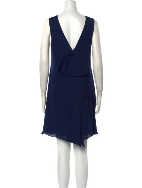 Sachin + Babi Bateau Neckline Mini Dress