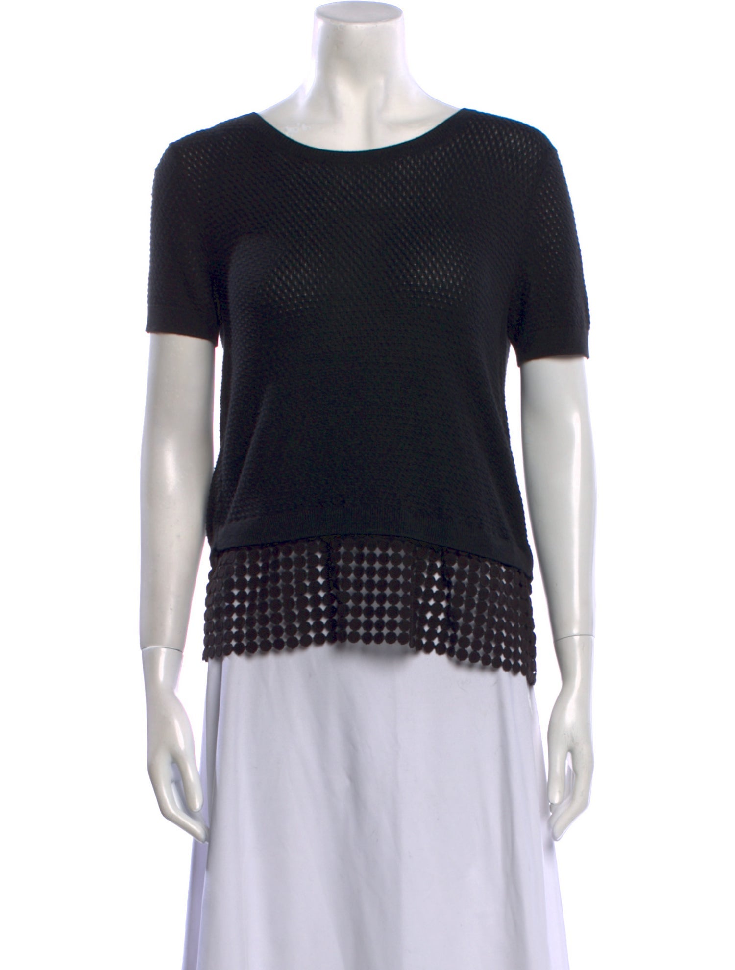 Sachin + Babi Scoop Neck Short Sleeve Top