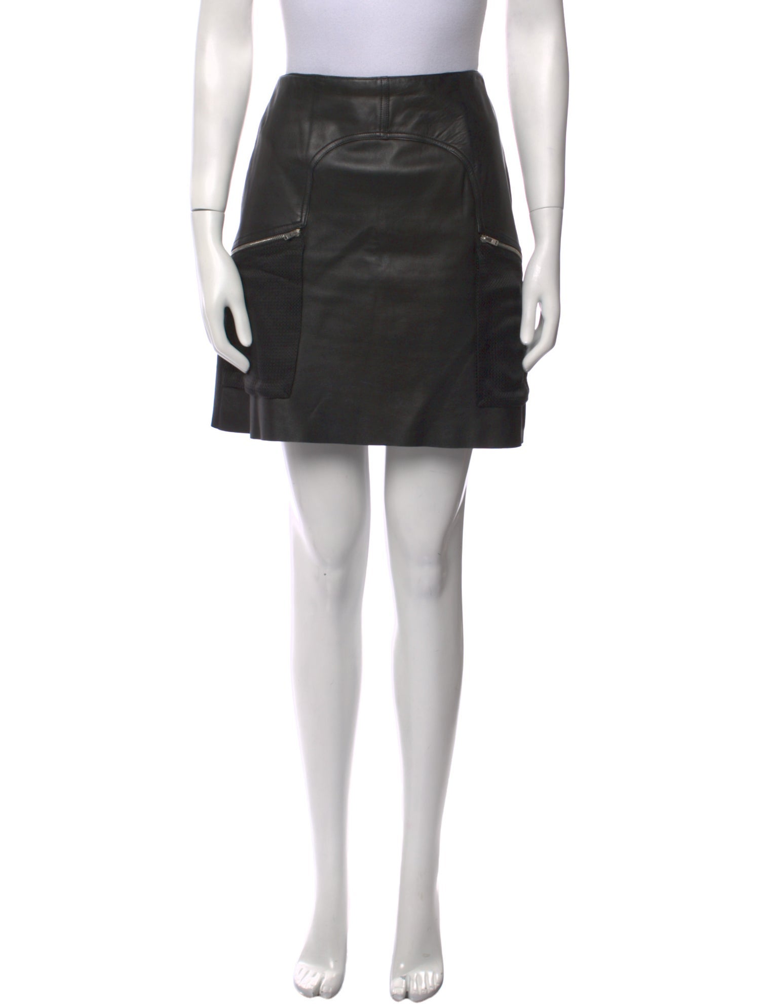 Sachin + Babi Leather Mini Skirt