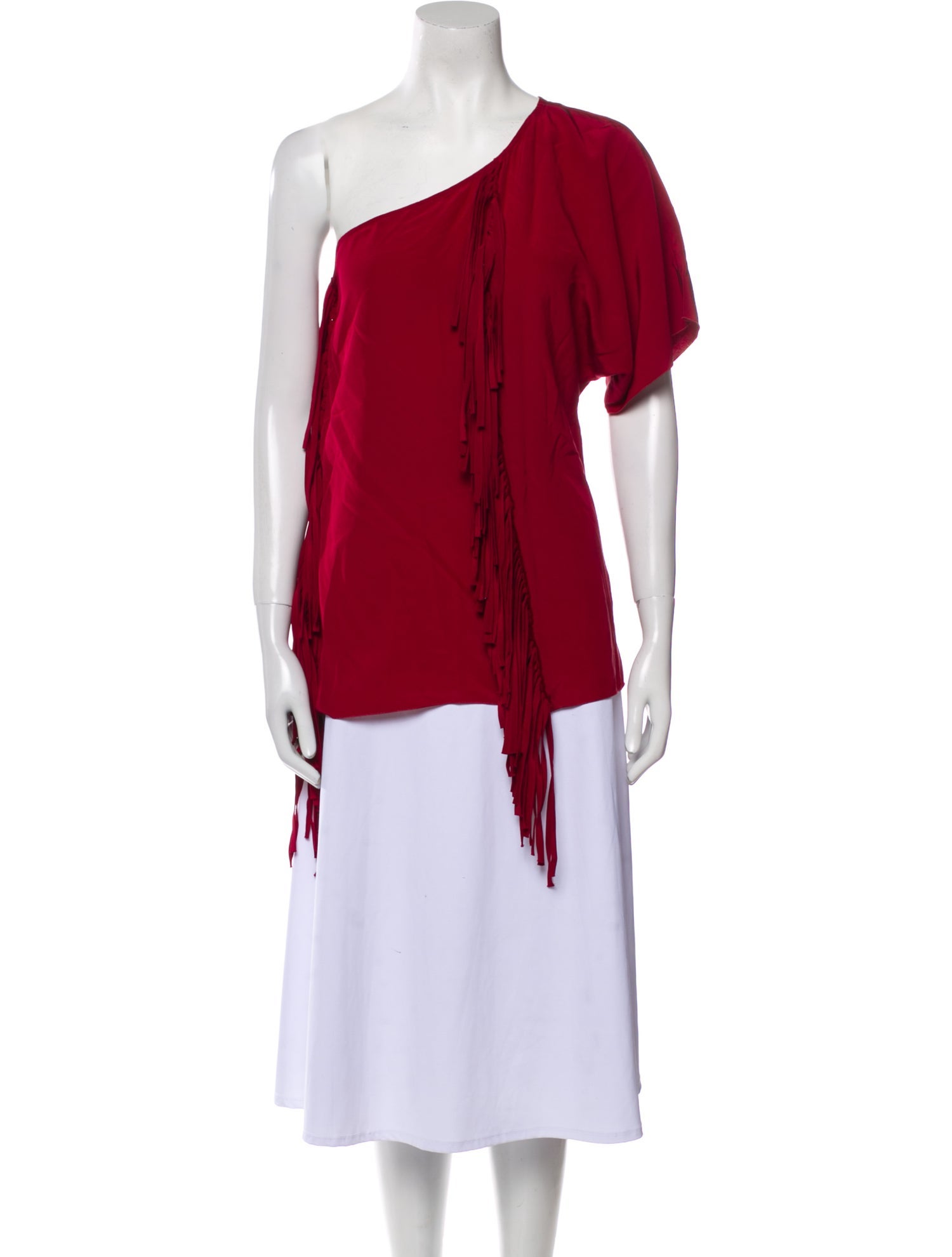 Sachin + Babi Silk One-Shoulder Top