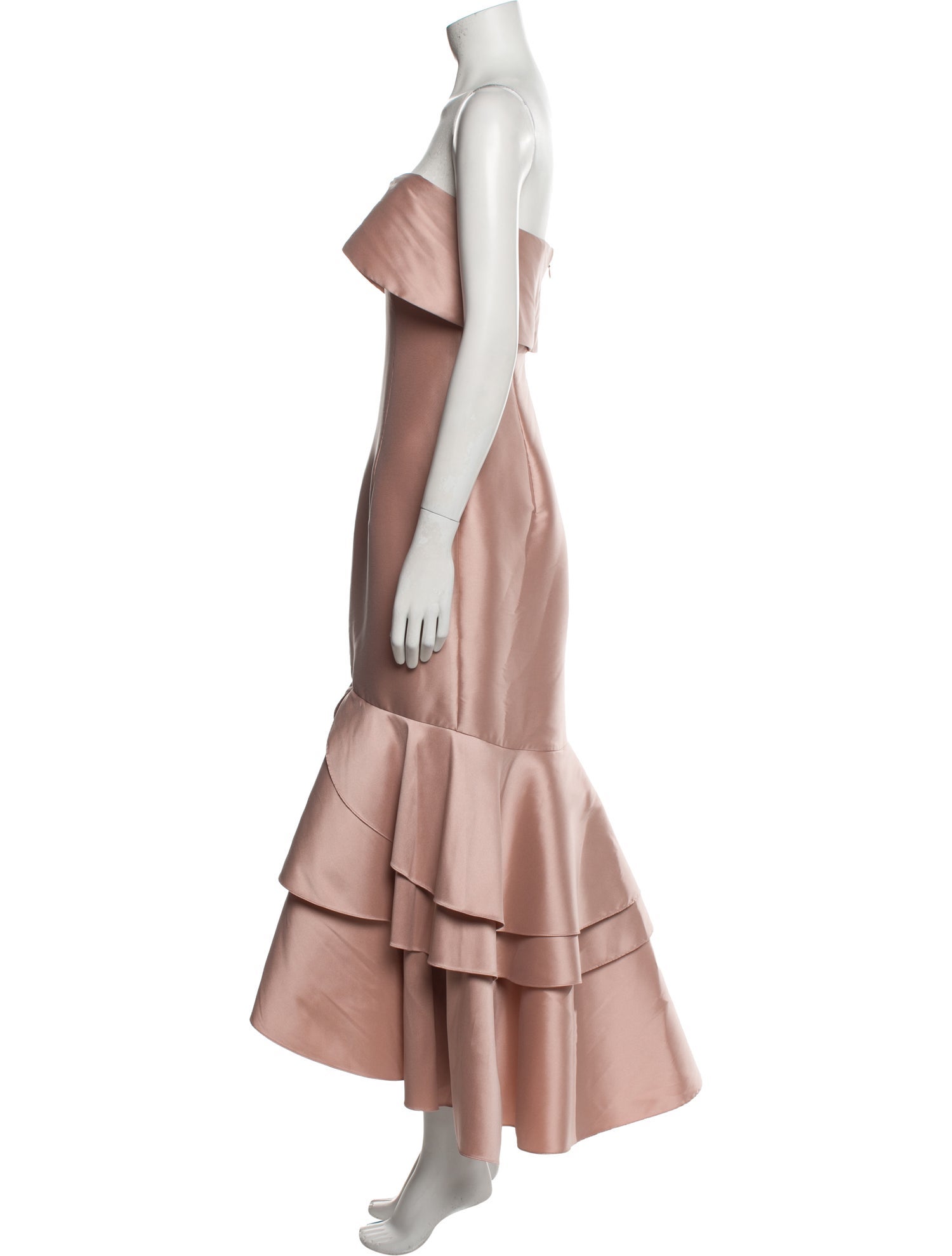 Sachin + Babi Strapless Midi Length Dress