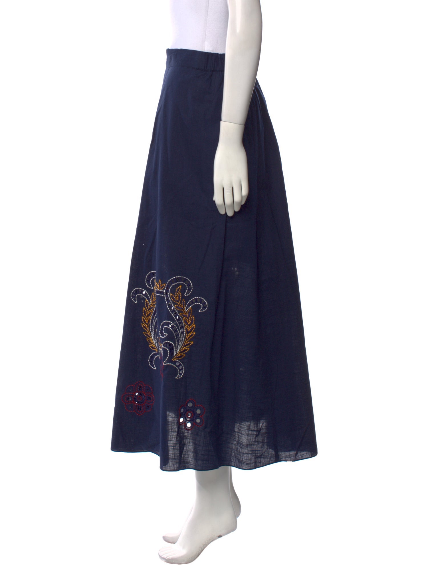 Sachin + Babi Printed Midi Length Skirt