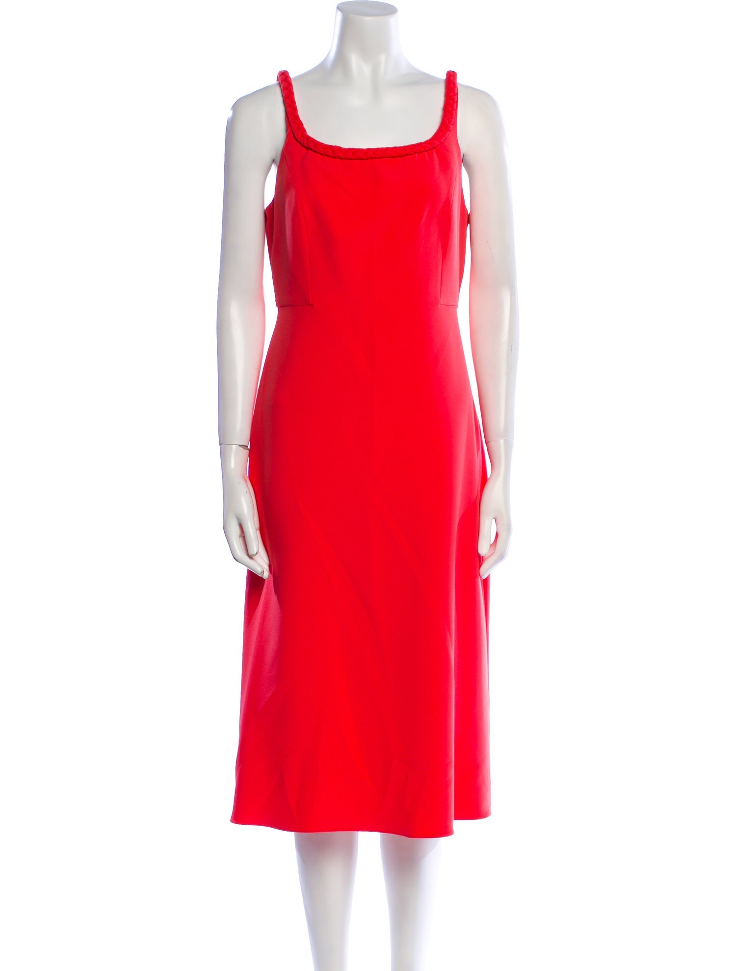 Sachin + Babi Square Neckline Midi Length Dress