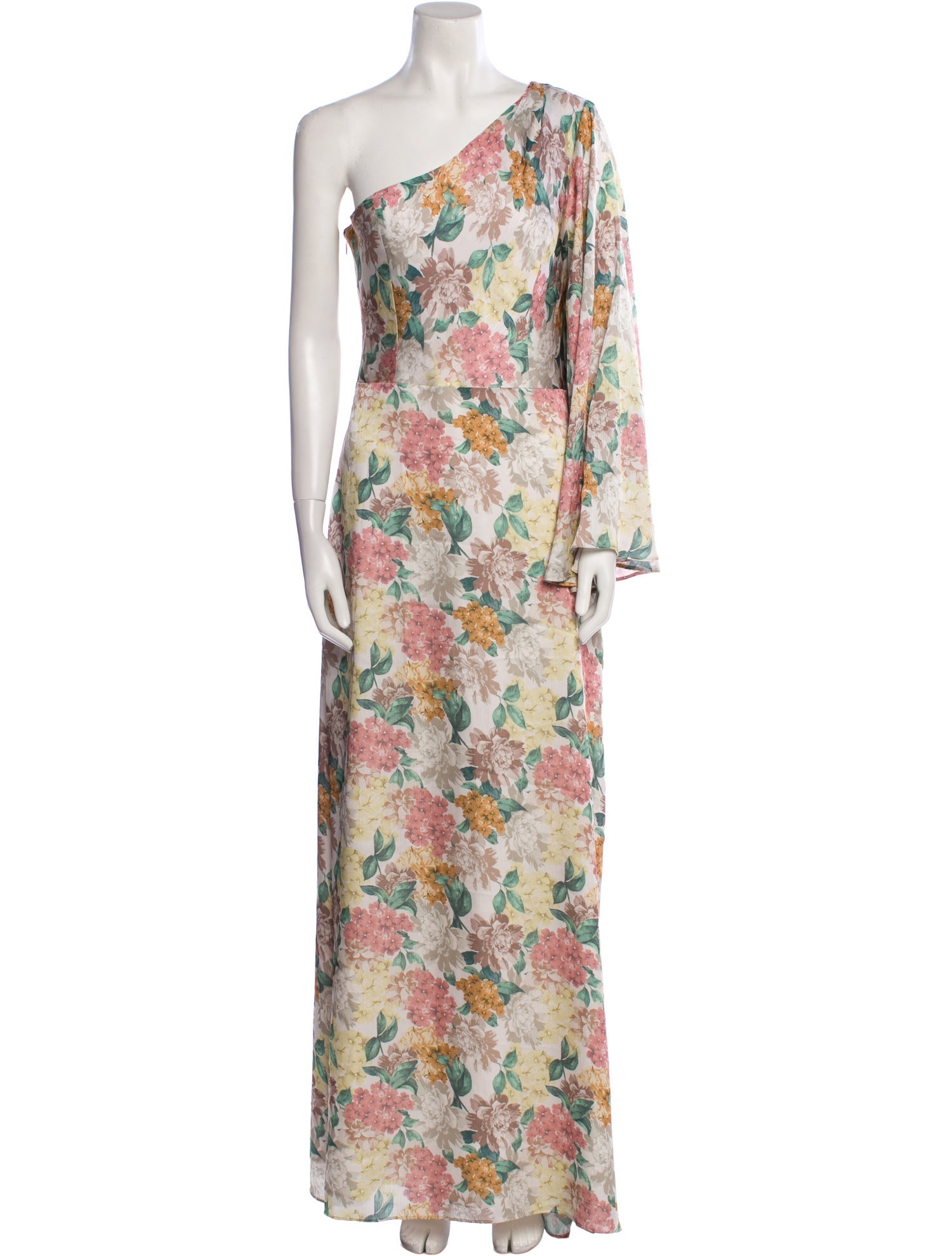 Sachin + Babi Floral Print Long Dress