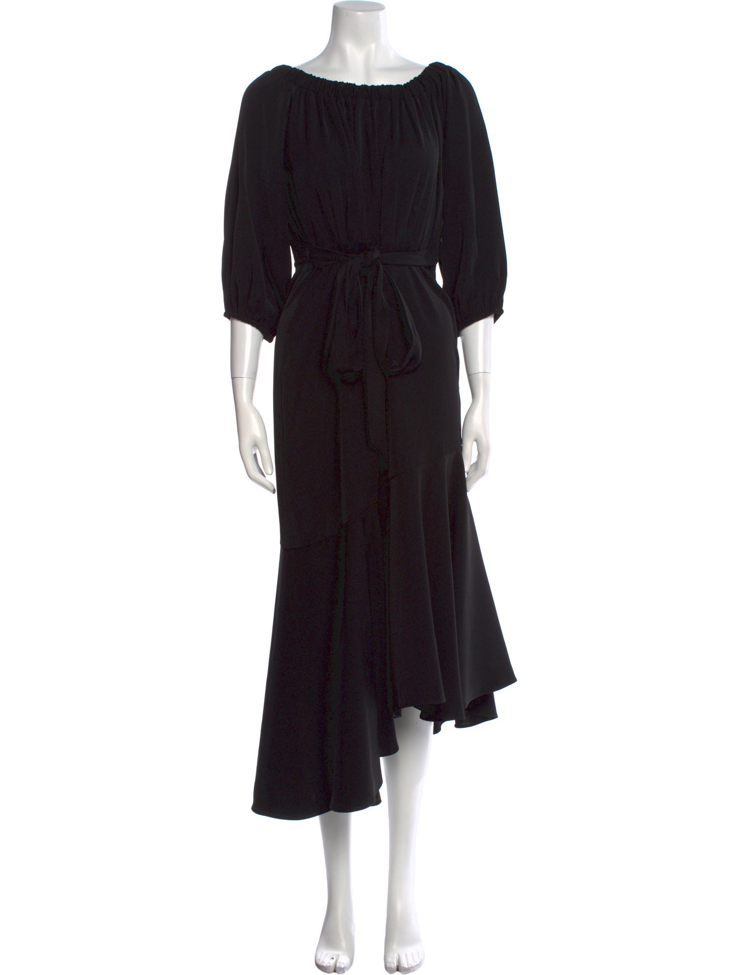 Sachin + Babi Bateau Neckline Midi Length Dress