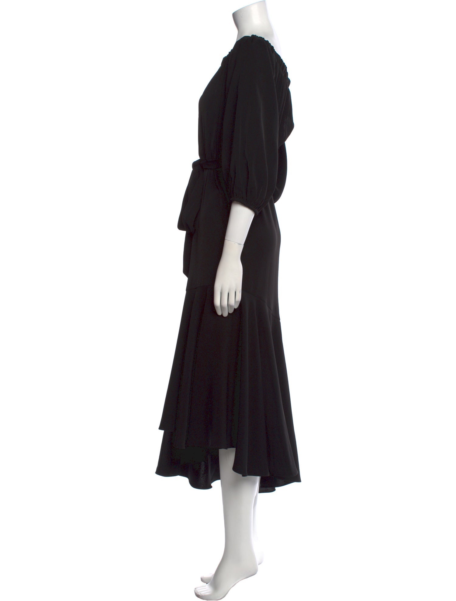 Sachin + Babi Bateau Neckline Midi Length Dress