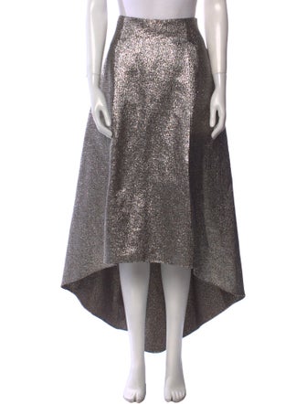 Sachin + Babi Pleated Accents Long Skirt