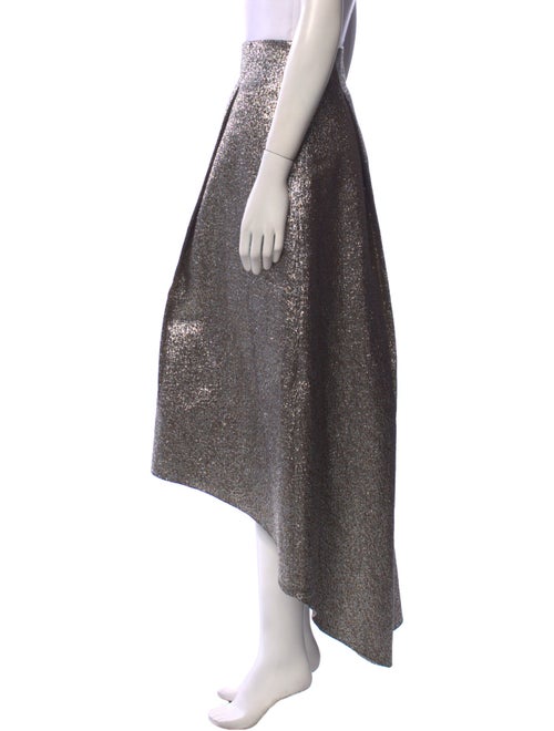 Sachin + Babi Pleated Accents Long Skirt