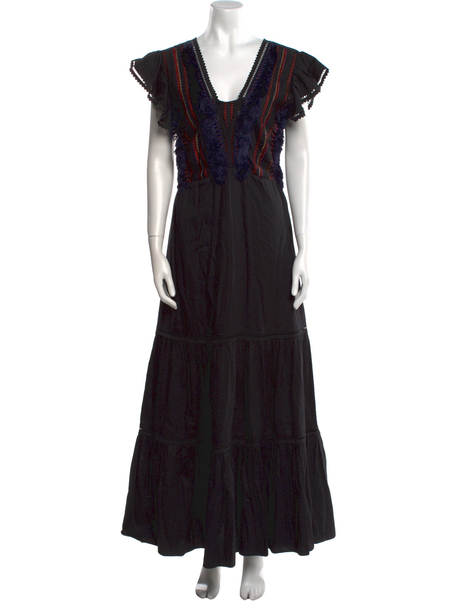 Sachin + Babi Square Neckline Long Dress