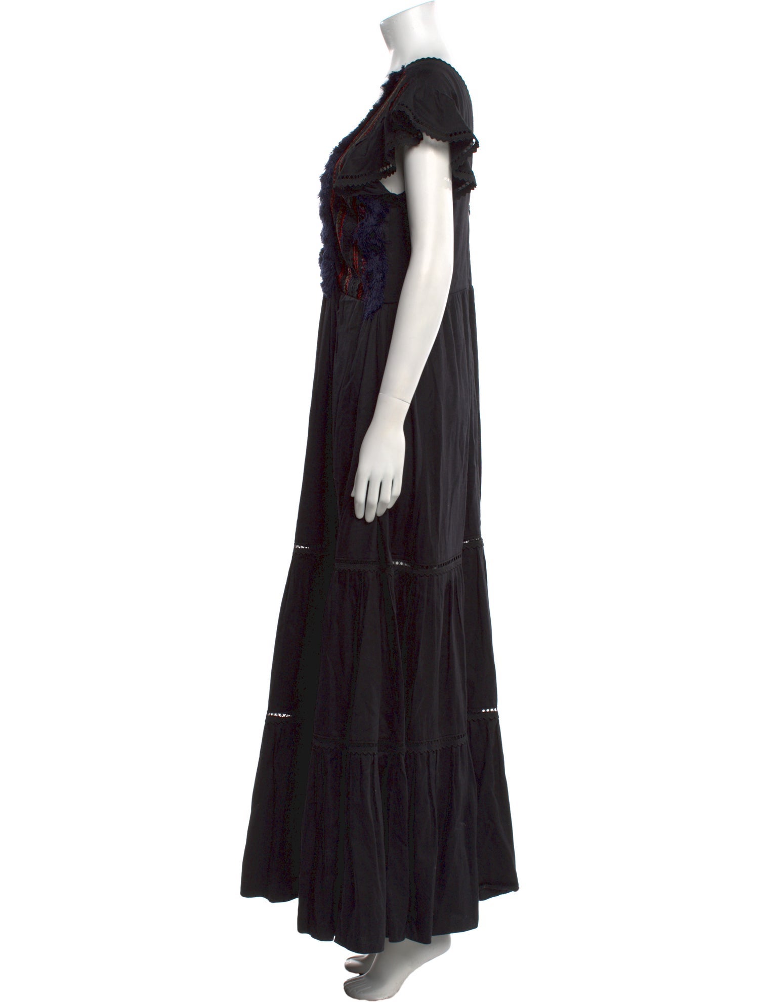 Sachin + Babi Square Neckline Long Dress