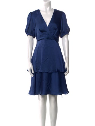Sachin + Babi V-Neck Knee-Length Dress