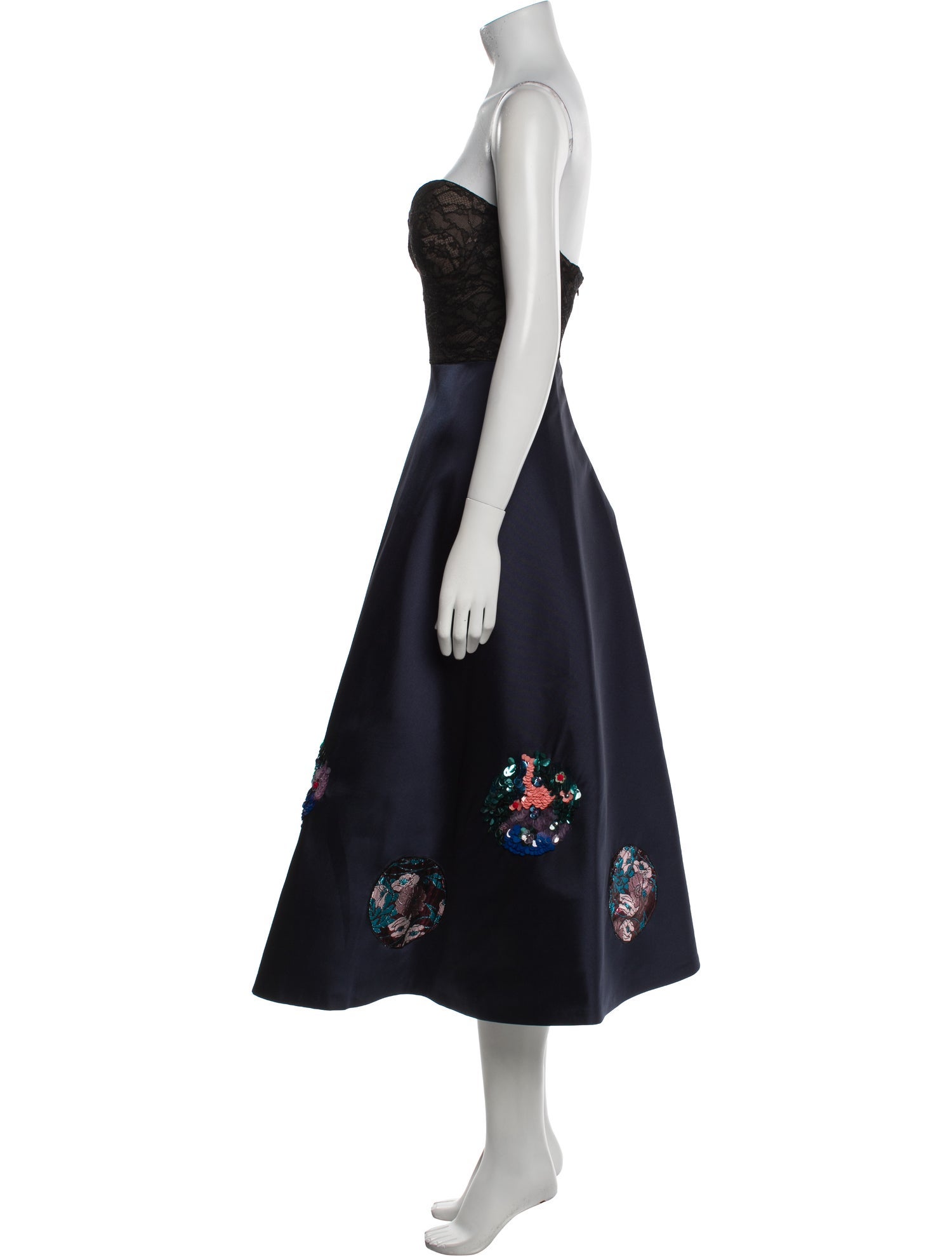 Sachin + Babi Floral Print Midi Length Dress