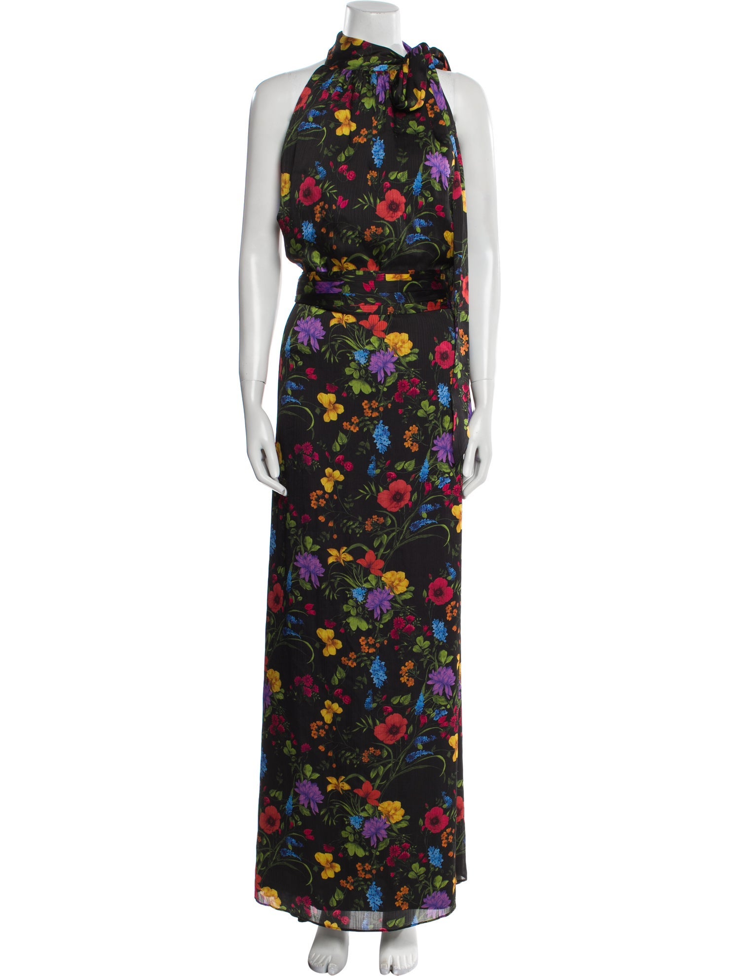Sachin + Babi Floral Print Long Dress
