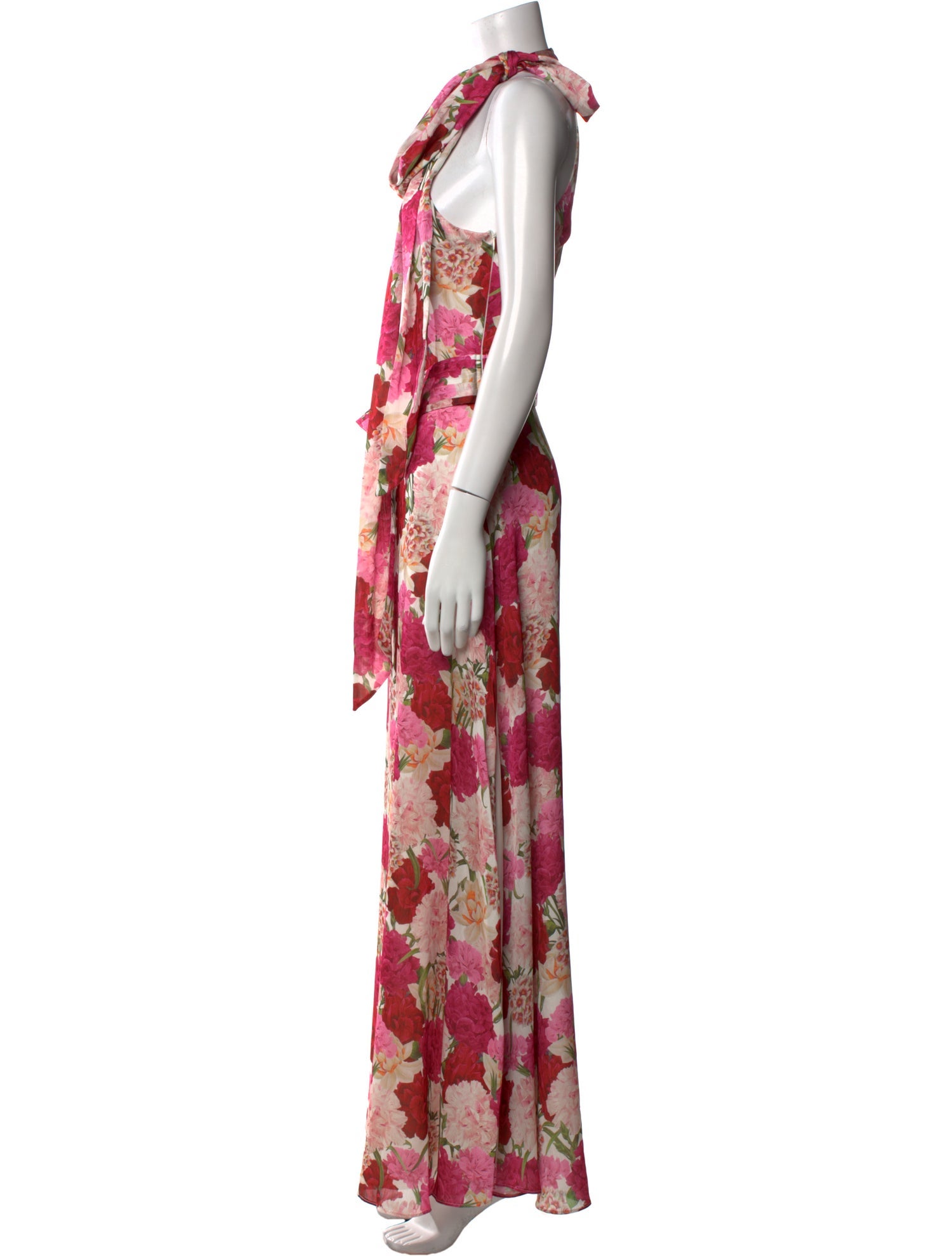 Sachin + Babi Floral Print Long Dress w/ Tags