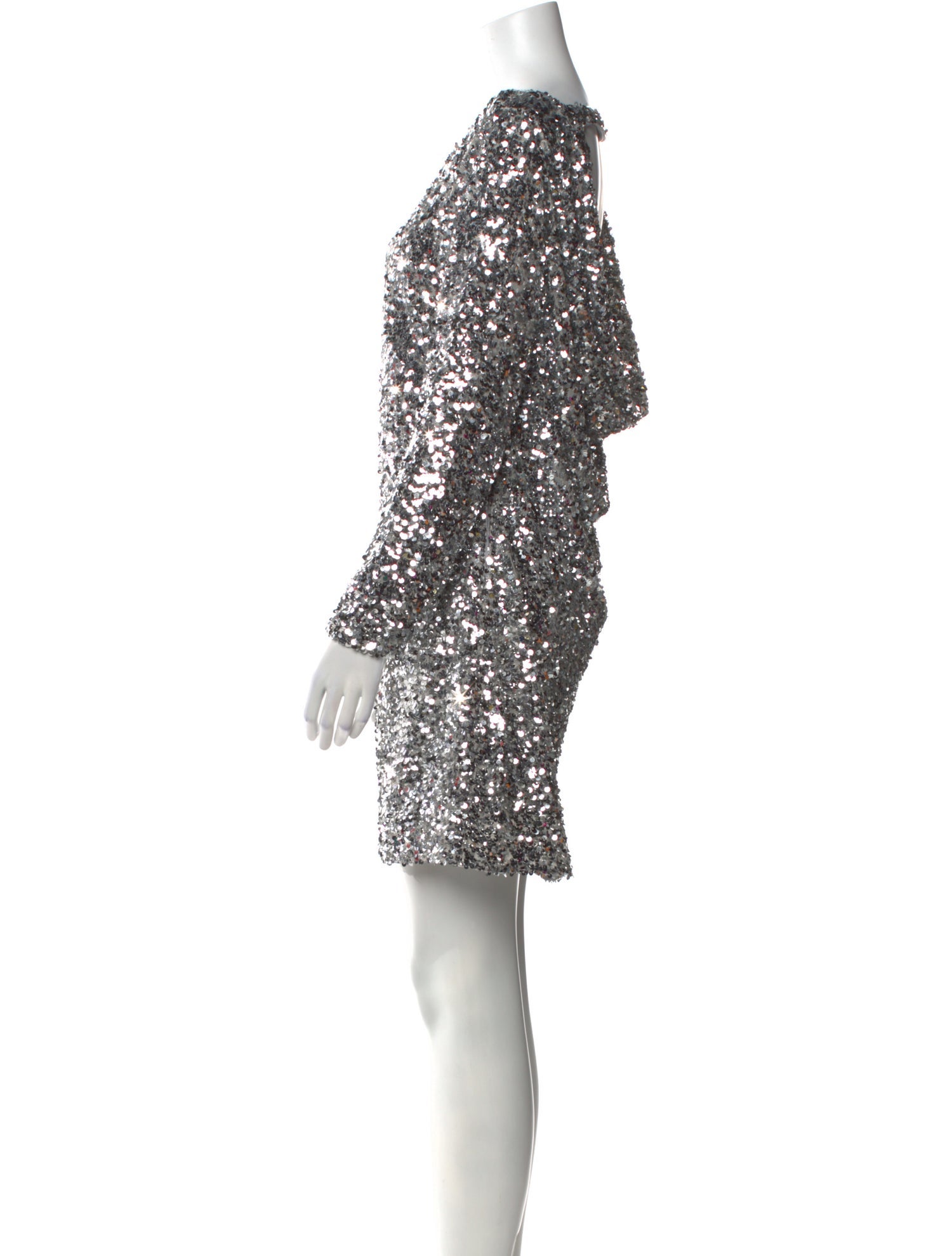 Sachin + Babi Bateau Neckline Mini Dress