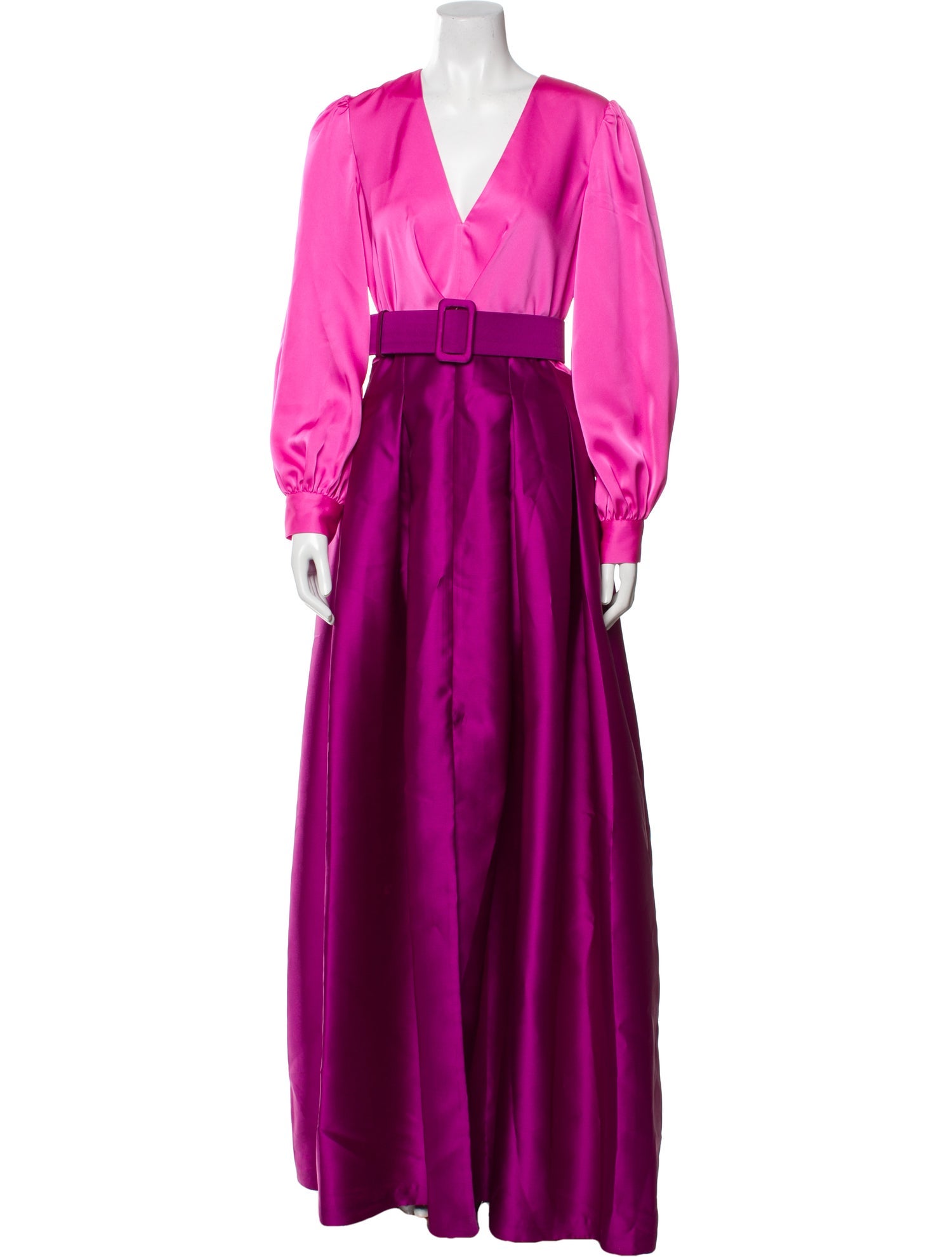 Sachin + Babi V-Neck Long Dress