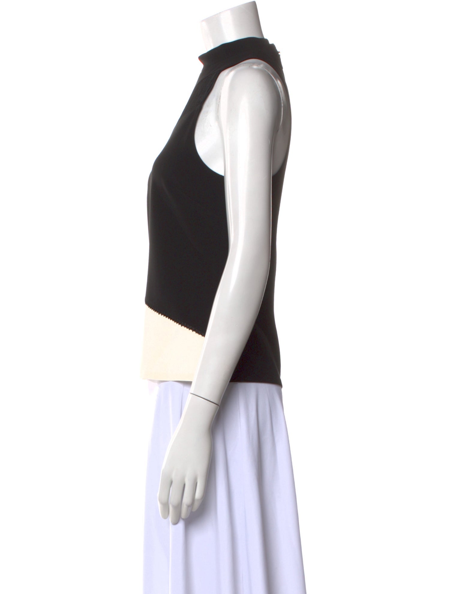 Sachin + Babi Mock Neck Sleeveless Top