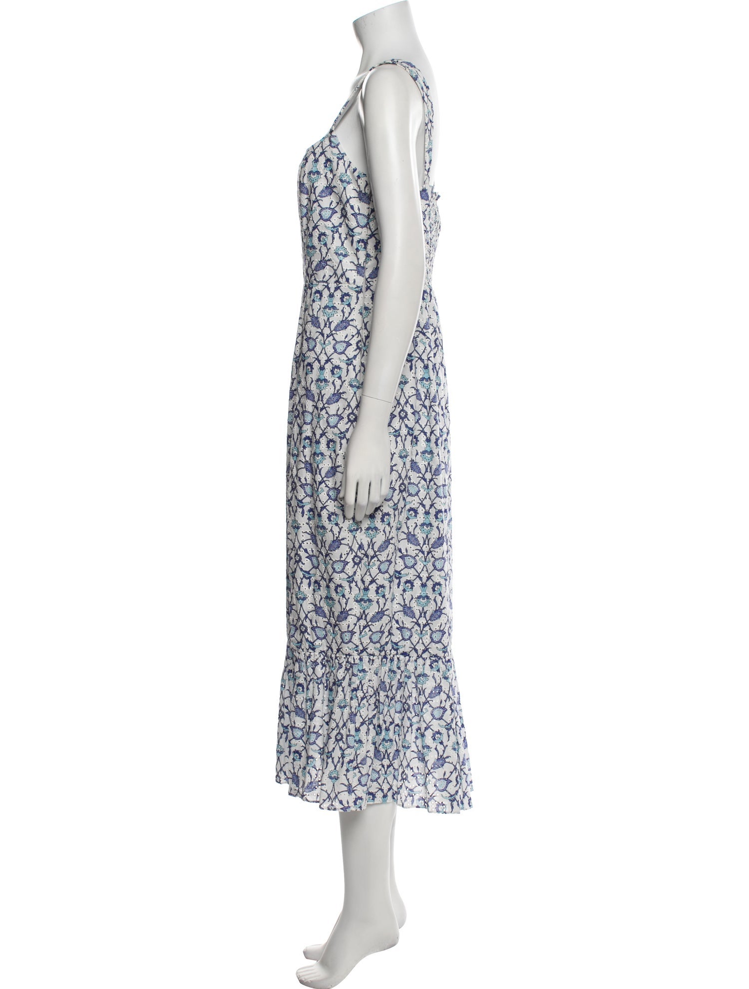 Sachin + Babi Floral Print Long Dress w/ Tags