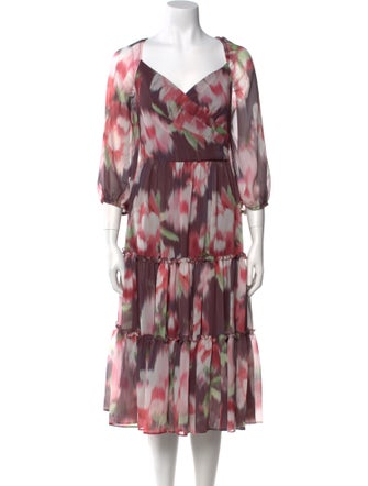 Sachin + Babi Printed Knee-Length Dress