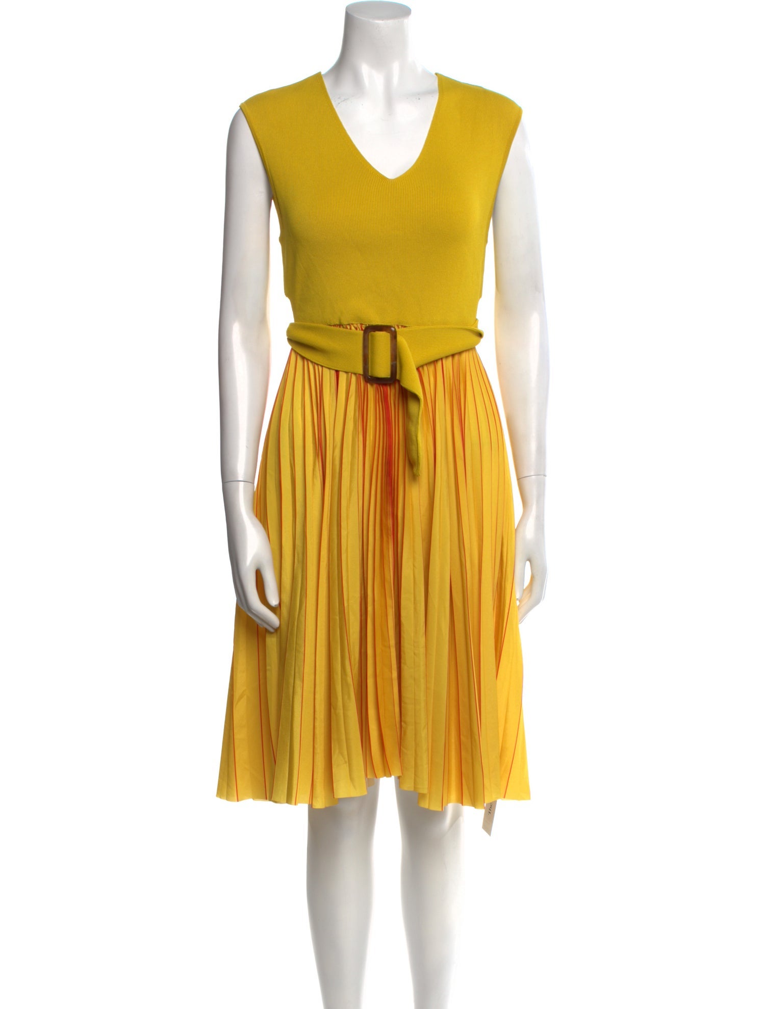 Sachin + Babi V-Neck Knee-Length Dress