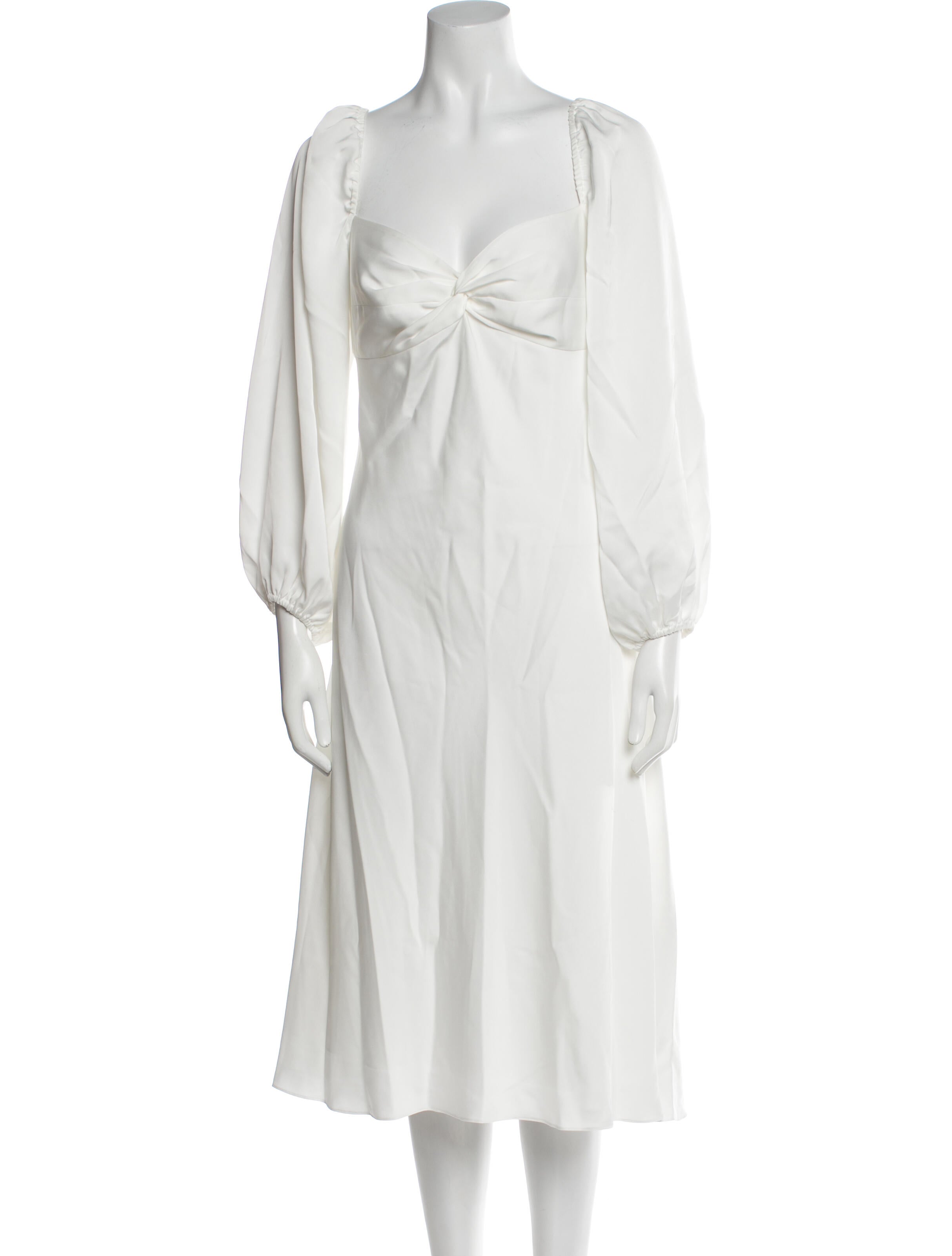 Sachin + Babi Square Neckline Midi Length Dress