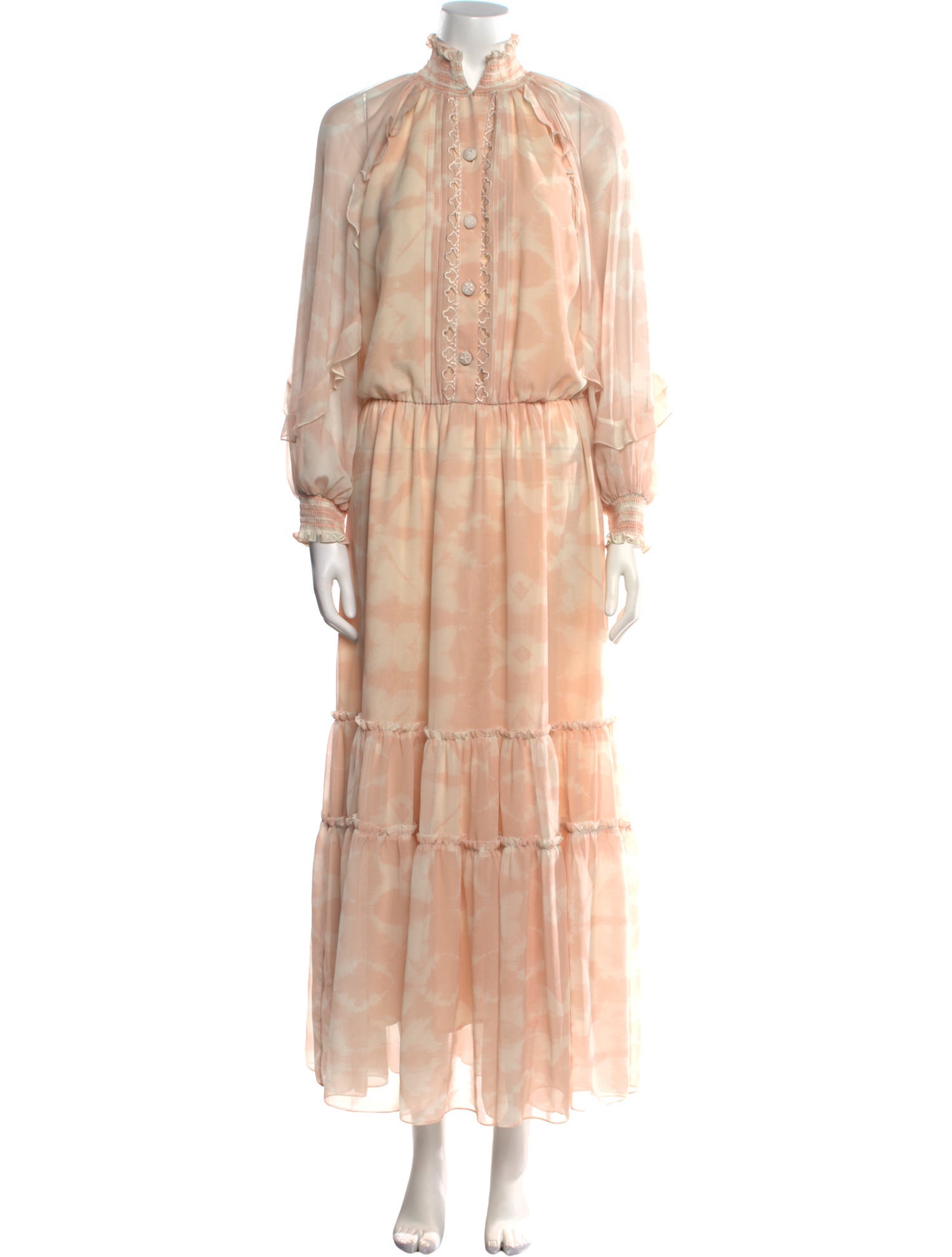 Sachin + Babi Tie-Dye Print Long Dress