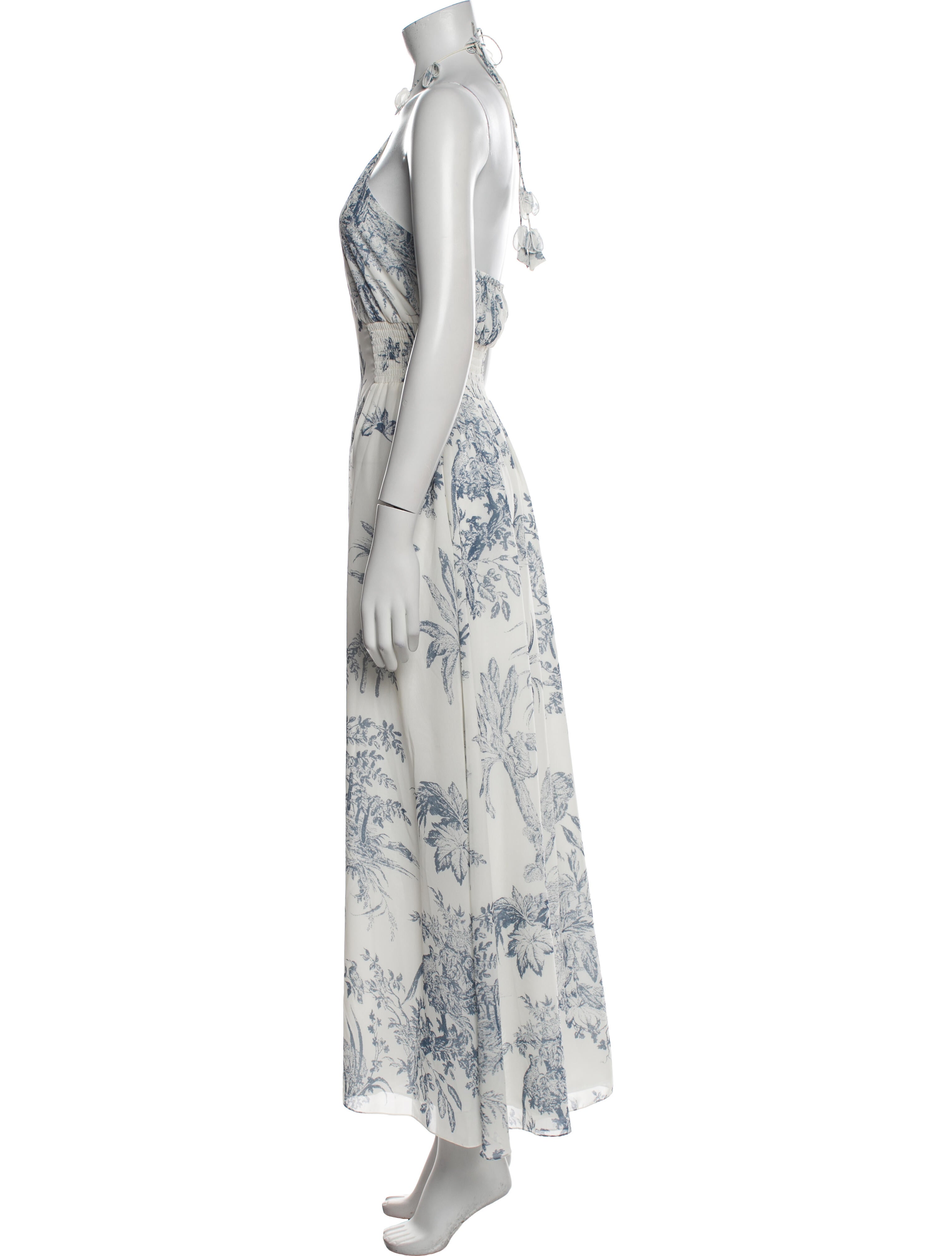 Sachin + Babi Floral Print Midi Length Dress