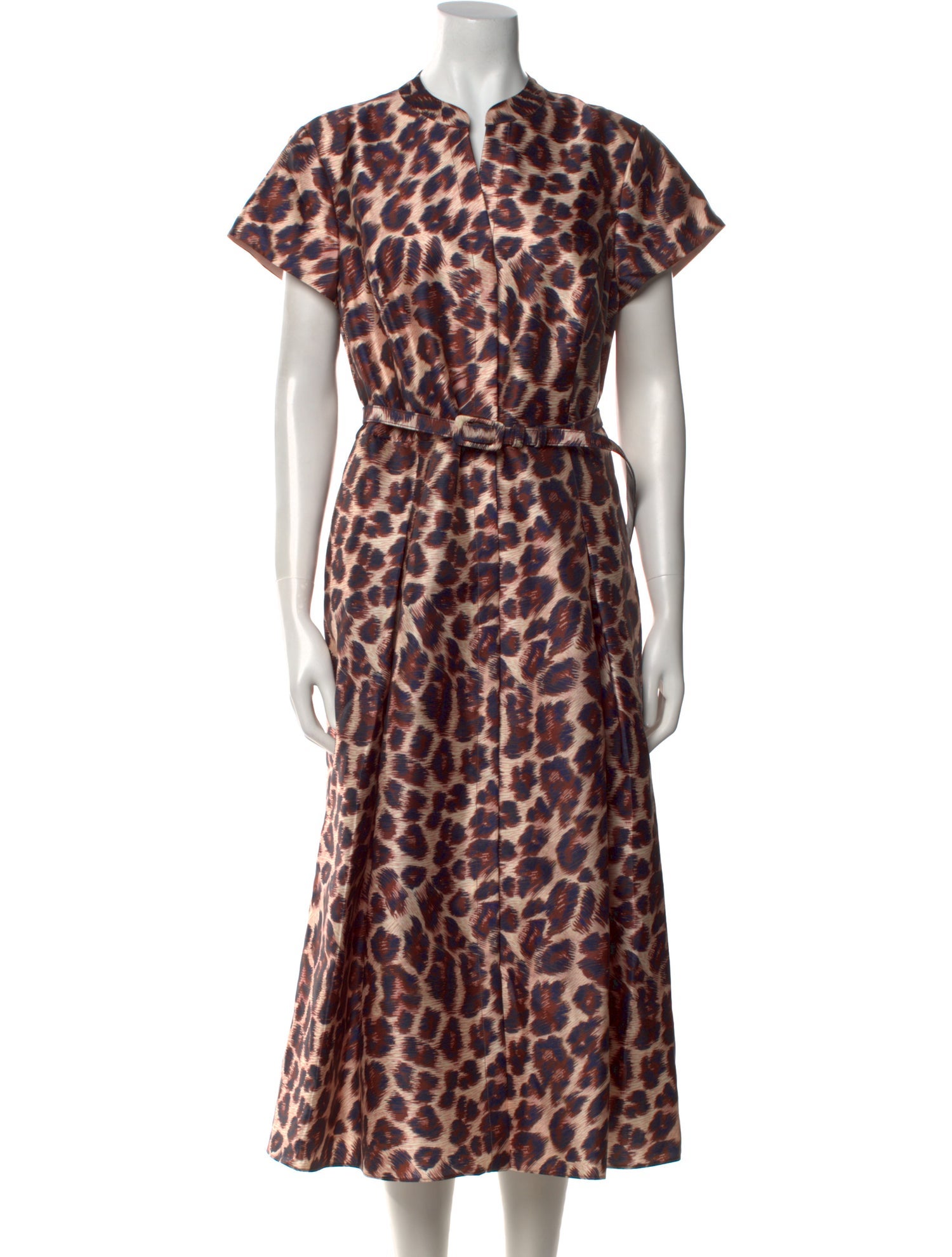 Sachin + Babi Animal Print Long Dress w/ Tags