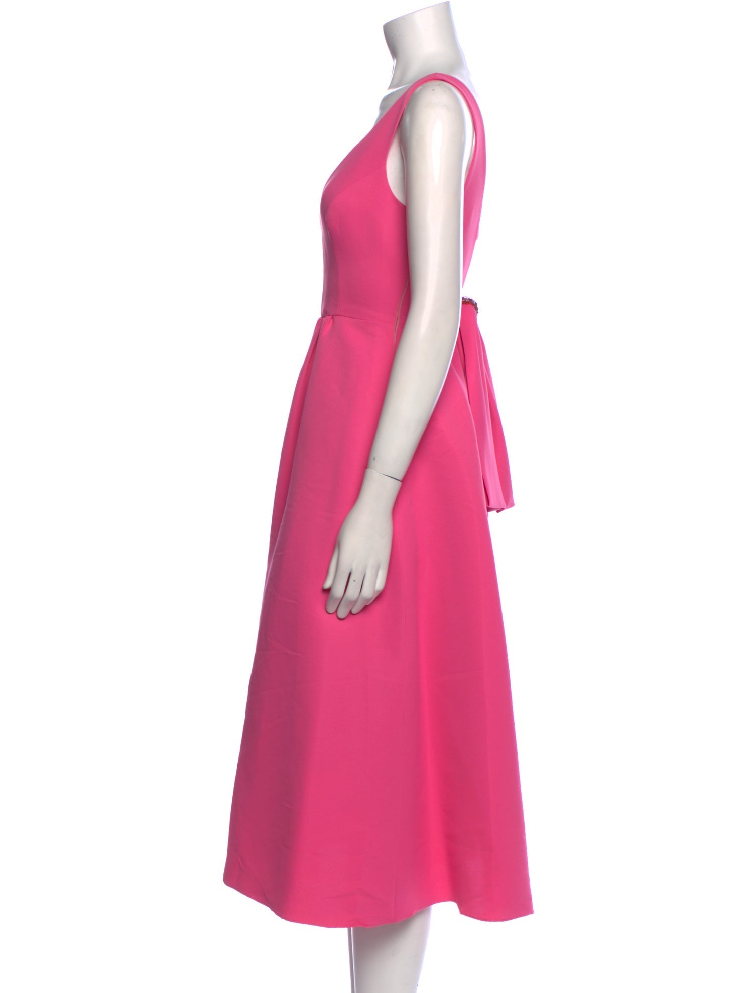 Sachin + Babi V-Neck Midi Length Dress