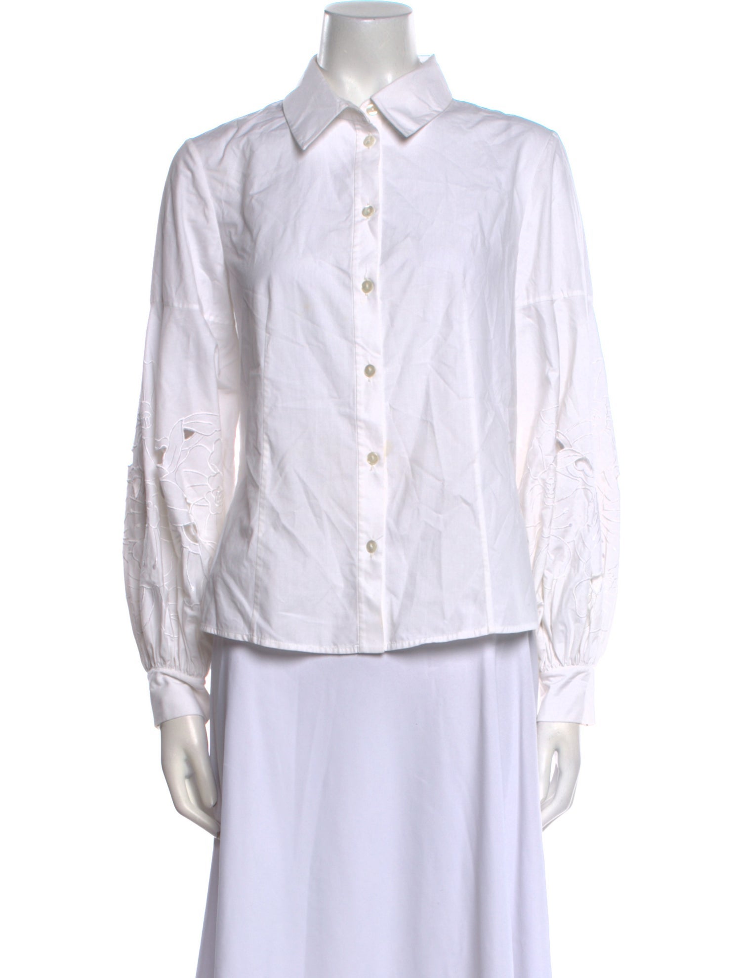 Sachin + Babi Long Sleeve Button-Up Top